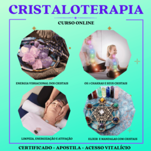 terapia cristais, cristaloterapia, curso cristais