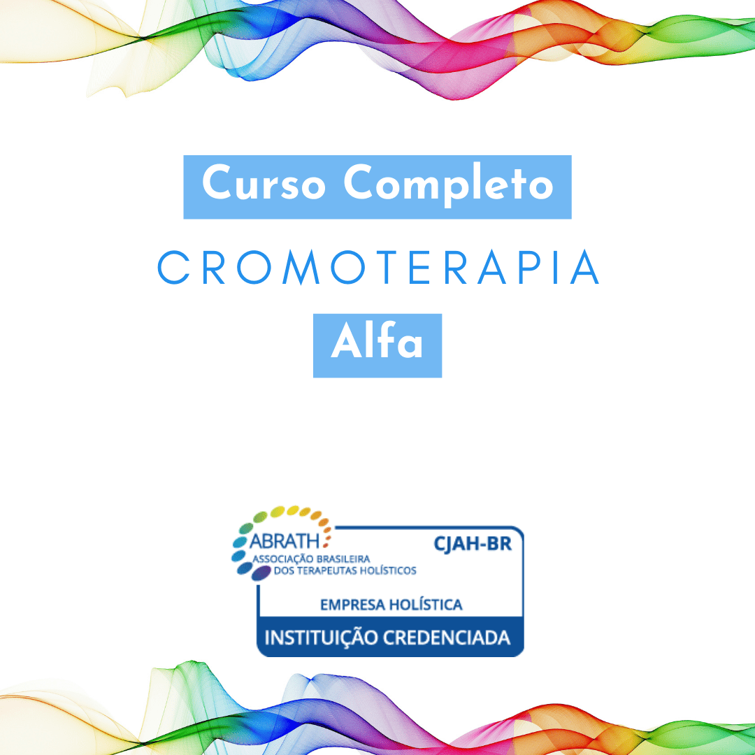 cromoterapia, cores, curso cromoterapia