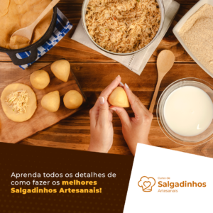 salgadinhos artesanais, curso salgadinhos artesanais