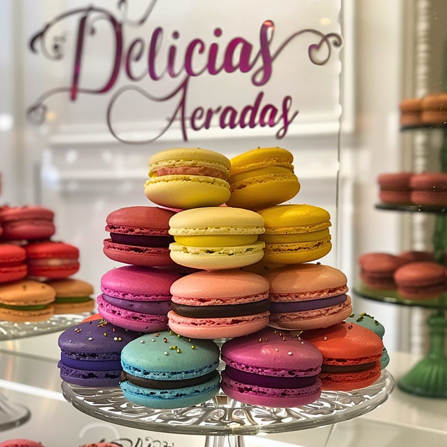 Macarons e Suspiros