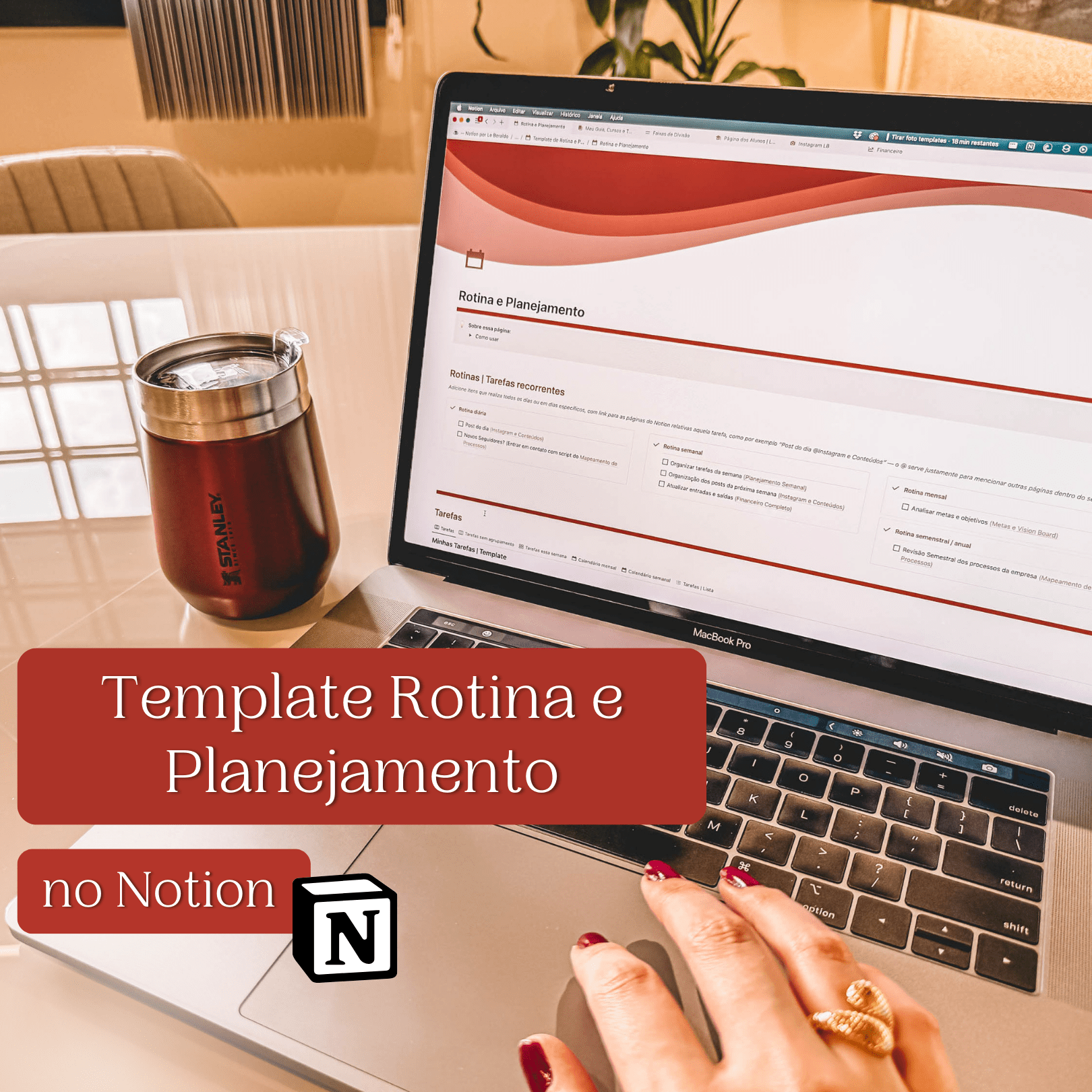 Template Rotina e Planejamento