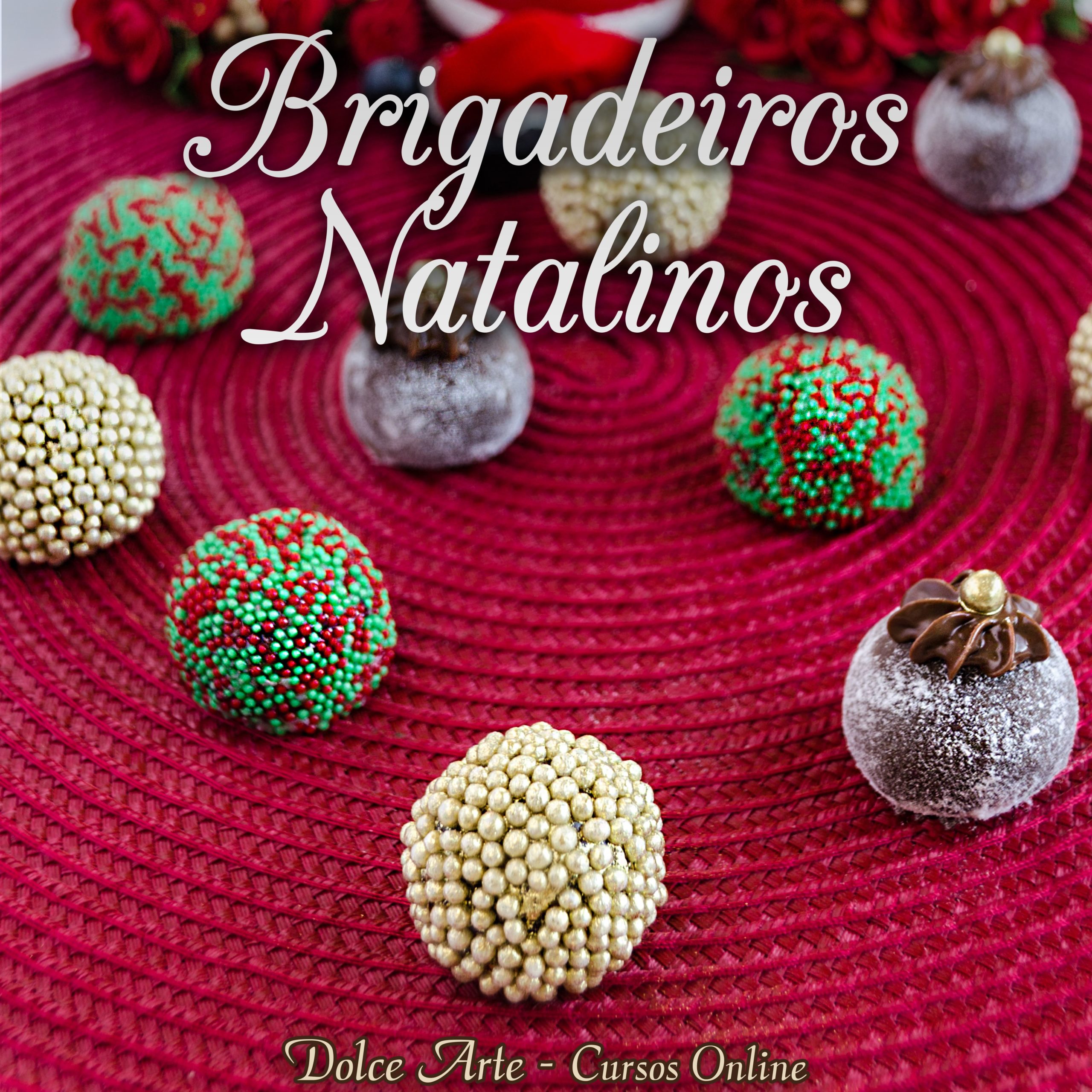 Brigadeiros Natalinos