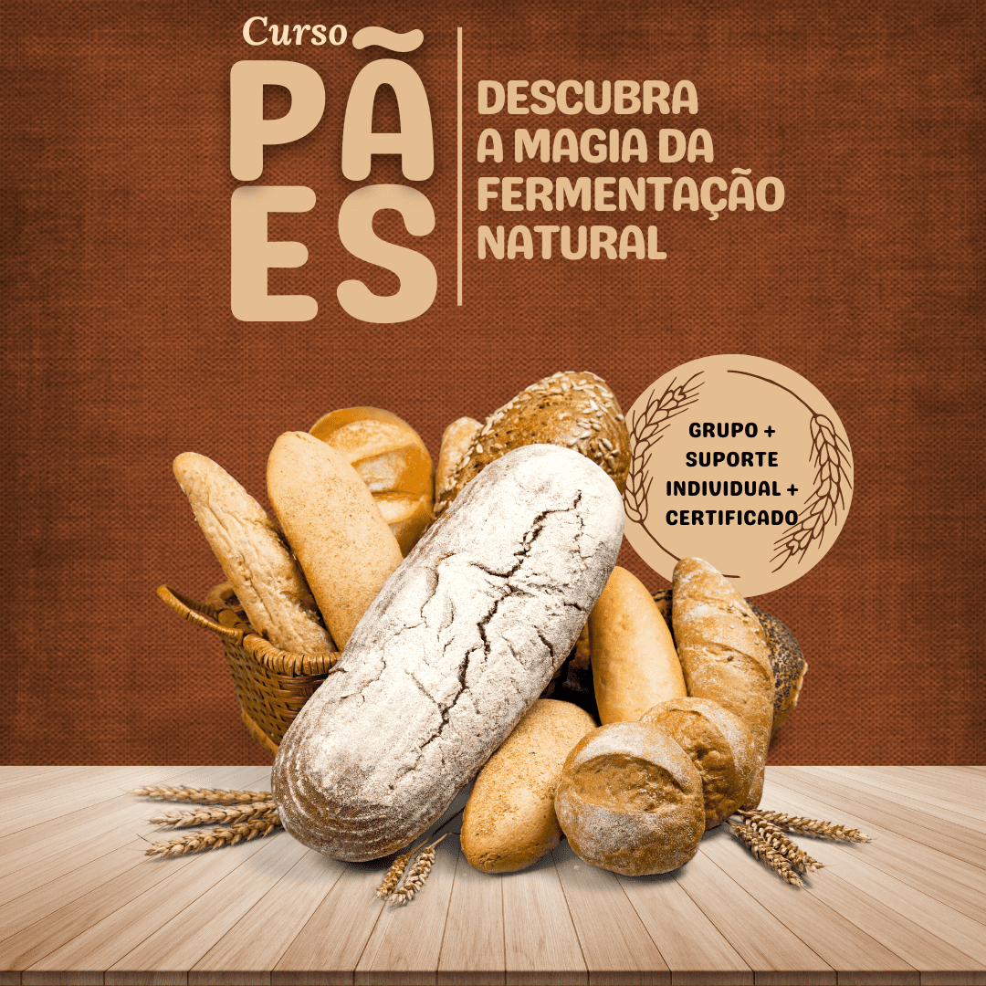 panificação artesanal, curso panificação, curso paes