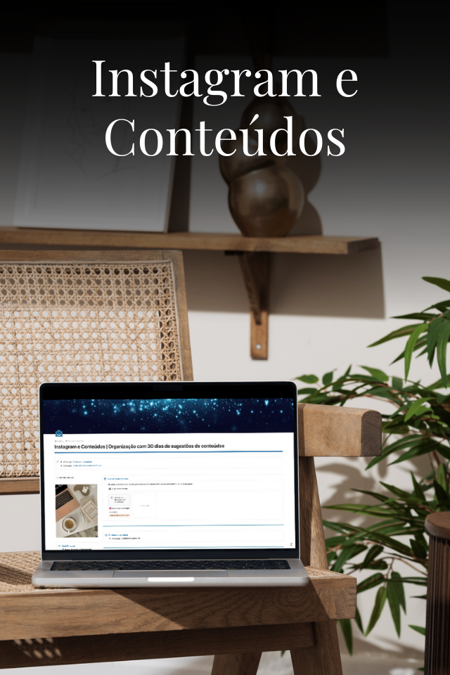 Organize e crie conteúdos com clareza e consistência. Inclui calendário, ideias, CTAs, análise e 30 sugestões prontas.